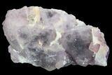 Purple Fluorite on Quartz Epimorphs - Arizona #103545-1